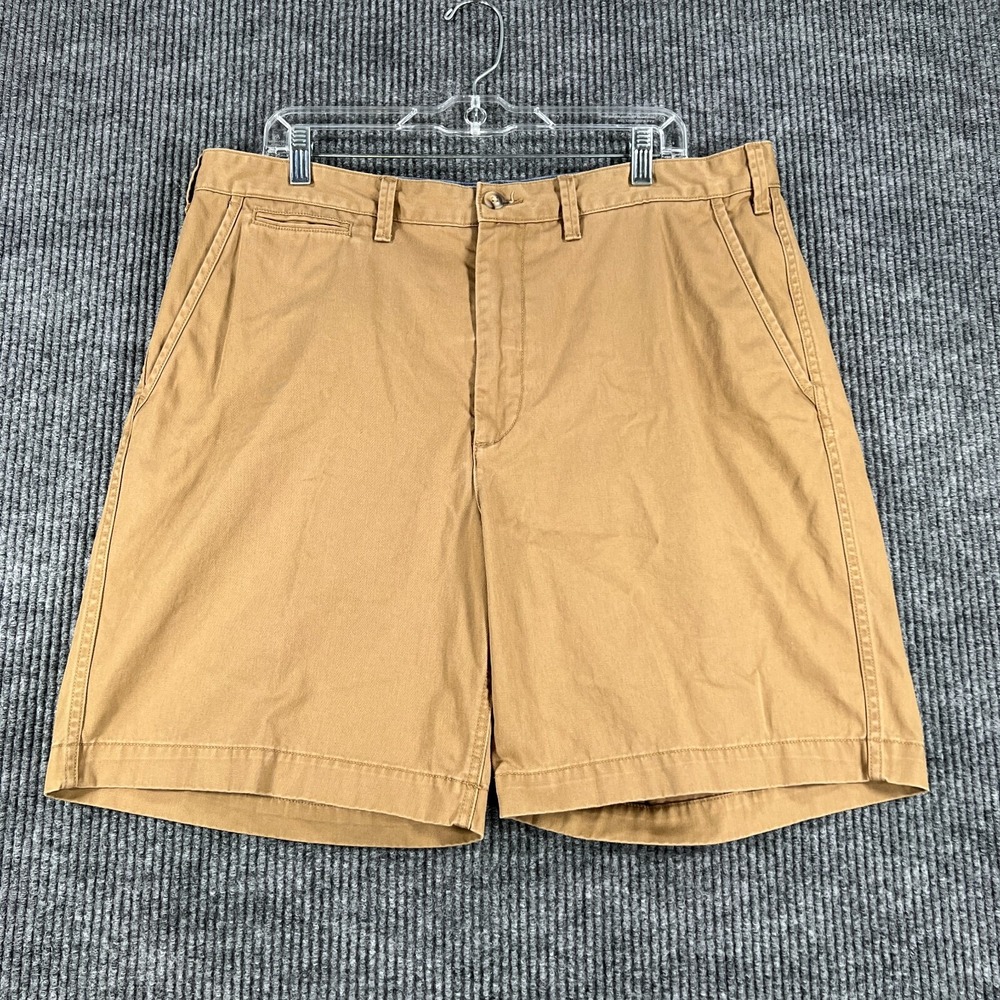 Polo Ralph Lauren Shorts Mens 36 Beige Chino Relaxed Fit Casual Golf Outdoor